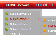 vertical css menu download Dhtml Button