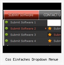 Webseiten Menue Baumstruktur css menu horizontal with icons