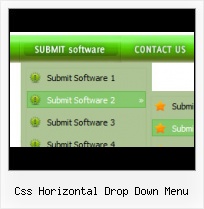 Horizontal Menu Css Mit Effekt c popup untermenue