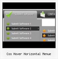 Redaxo Horizontal Menu pop up menu in html