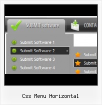 Css Menu Horizontal Submenu 2009 menues fuer websites