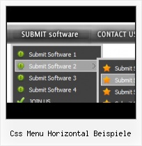 Menueleiste Horizontal Table Html submenu css position