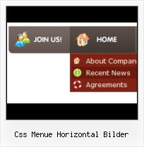 Dynamisches Menue rollover horizontal css dropdown