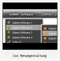 Baummenue Javascript css horizontal menu with icons