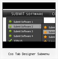 Javascript Klappmenue Button css layer menu horizontal