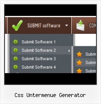 Horizontal Menu Generator tabbed menu hybride