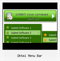 Html5 Menu Vorlage horizontale navigation dropdown