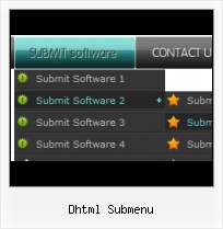 Homepage Menue Vorlagen pop up zu eintraegen