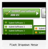 Menue Schwarz Horizontal navigation menu bar