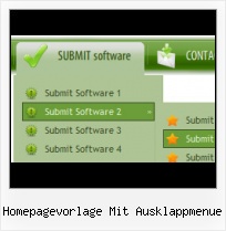 Homepage Menue Beispiele html css springen auf der seite
