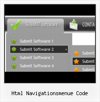 Javascript Menu Button navigationen in html bsps
