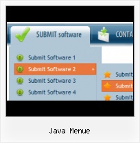 Javascript Menu Beispiel html und css fertig