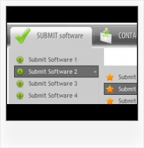 Html 5 Floating Menus windows taste menue
