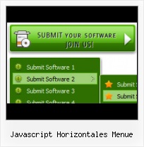Javascript Popup Menu horizontales aufklappmenue vorlagen