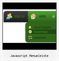 Javascript Layer Menu professionelle web menue