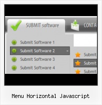 Bild Menue Scroll Down typo3 horizontal mouseover menu