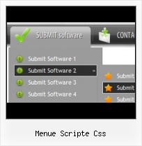 Horizontale Aufklappmenue Vorlage horizontale menus grafisch generator