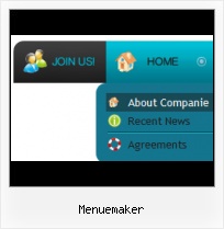 Slidemenue Mit Untermenue downdrop erstellen html