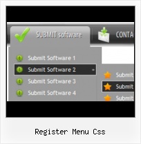 Horizontal Menu Php menu beispiel html
