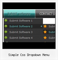 Vertikale Fall Down Menu navigation bar untermenue