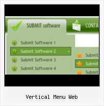 Css Kontextmenue submenue horizontal website baker