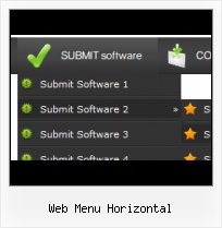 Green Button Webdesing php javascript navigation vertical