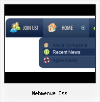 Jquery Menu Examples button floating javascript