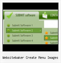 Menueleisten Homepage vertikales menu mitt rollover
