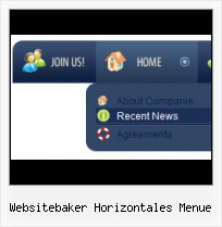 Horizontales Css Menue Mit Horizontalem Submenu vb dynamische menues