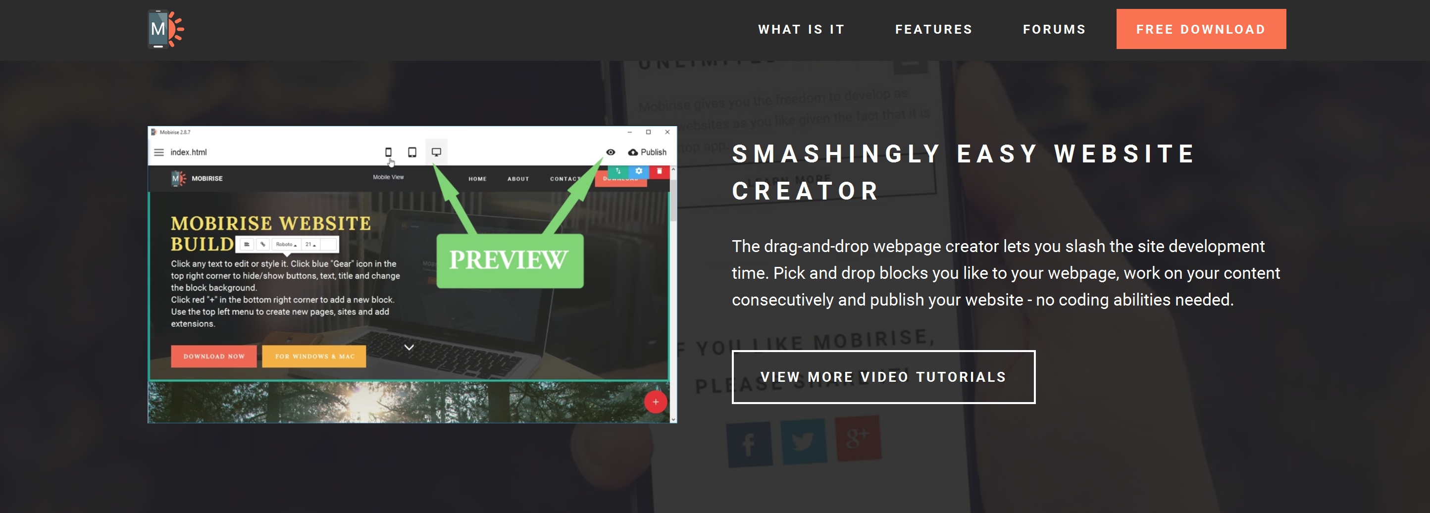 WYSIWYG Simple Website Builder Review