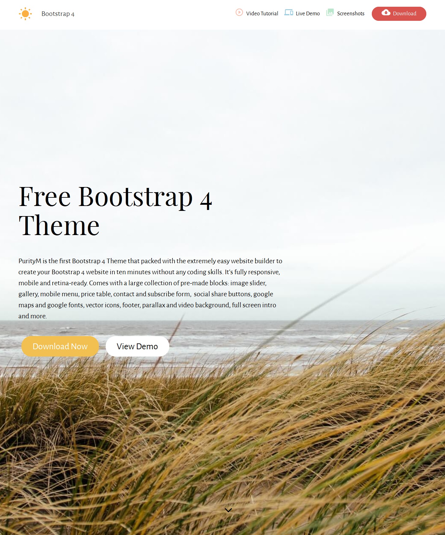 Free Bootstrap Blog Theme