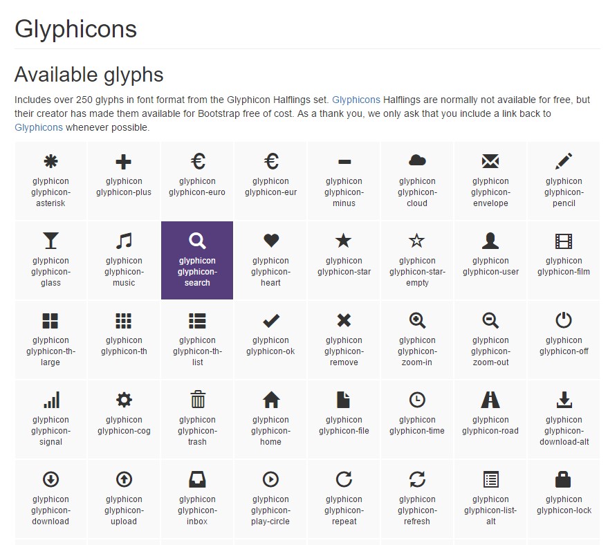 Bootstrap Icons official  records
