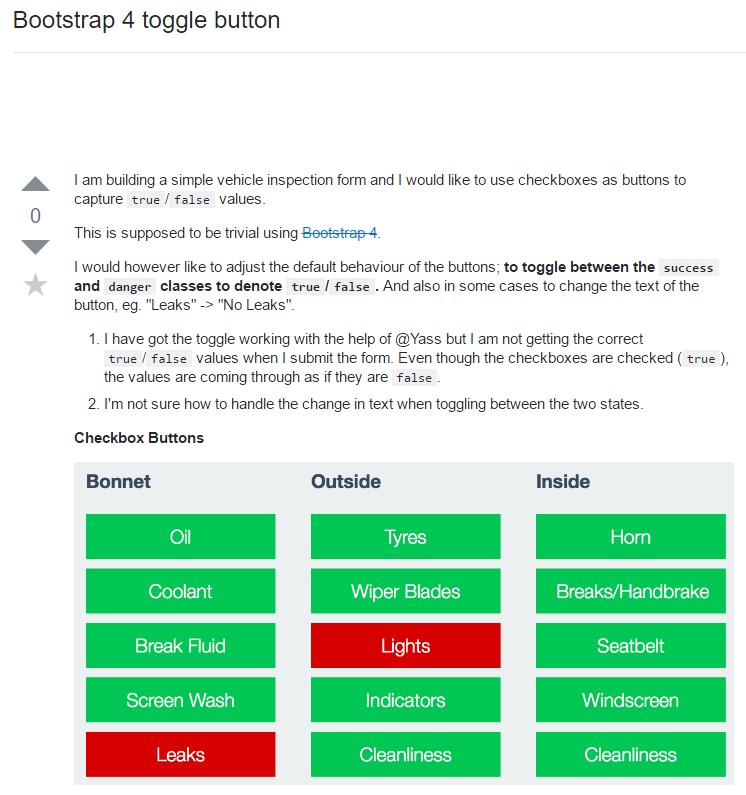 Bootstrap toggle  difficulty